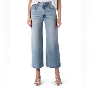 Modern American Savannah Crop Wide Leg Jeans NWT Size 26
